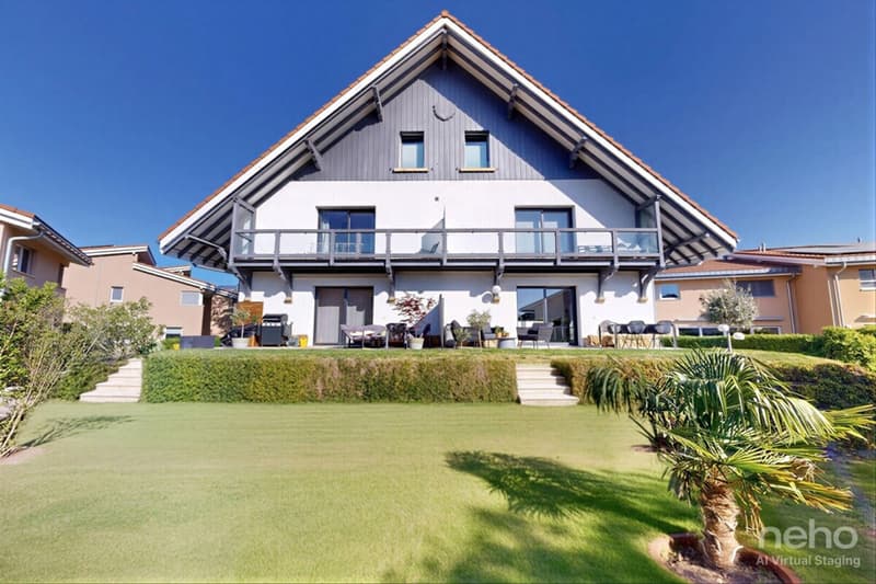 Triplex d'exception de 6,5 pièces avec sauna et jardin (2)