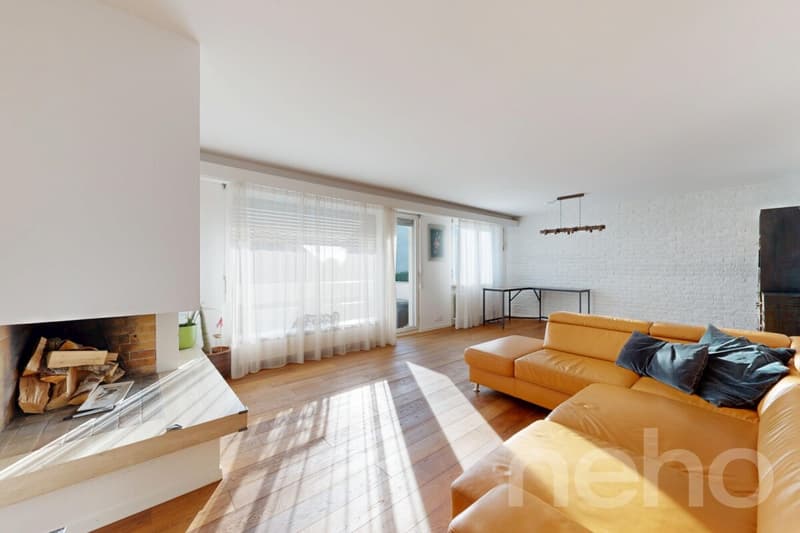Renovierte 3.5-Zimmer-Wohnung mit Balkon und Garten in Oberwil (2)