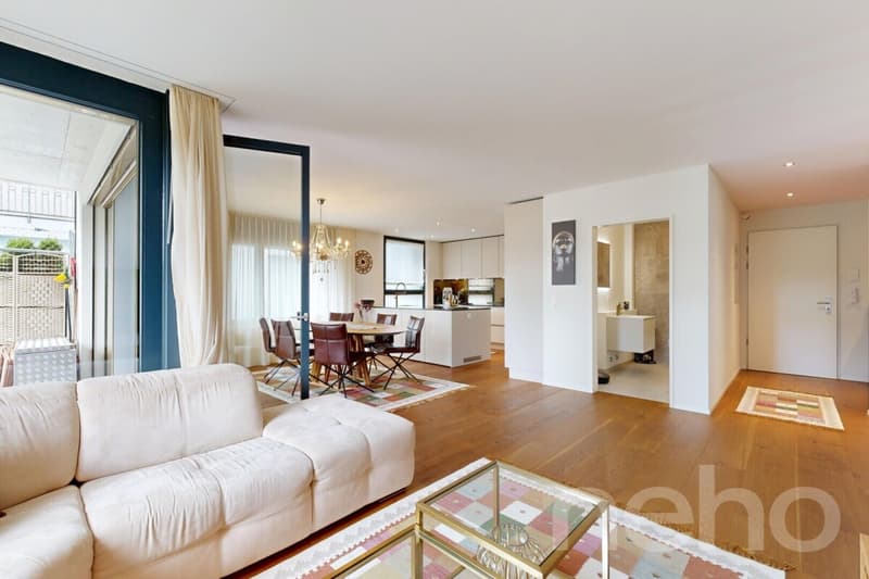 Elegante 3.5-Zimmer-Gartenwohnung auf zwei Etagen (2)