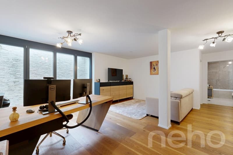 Elegante 3.5-Zimmer-Gartenwohnung auf zwei Etagen (9)