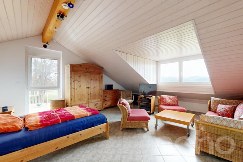 Maison mitoyenne avec vue sur les montagnes à Savigny (9)