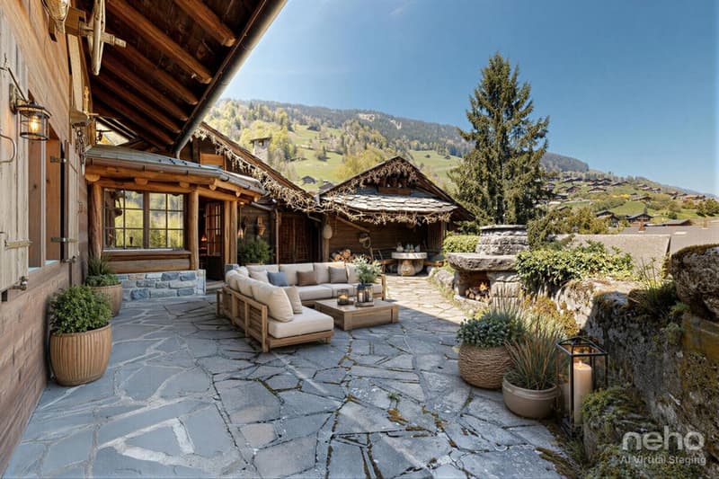 Chalet familial de charme avec vue panoramique à Val-d?Illiez (1)