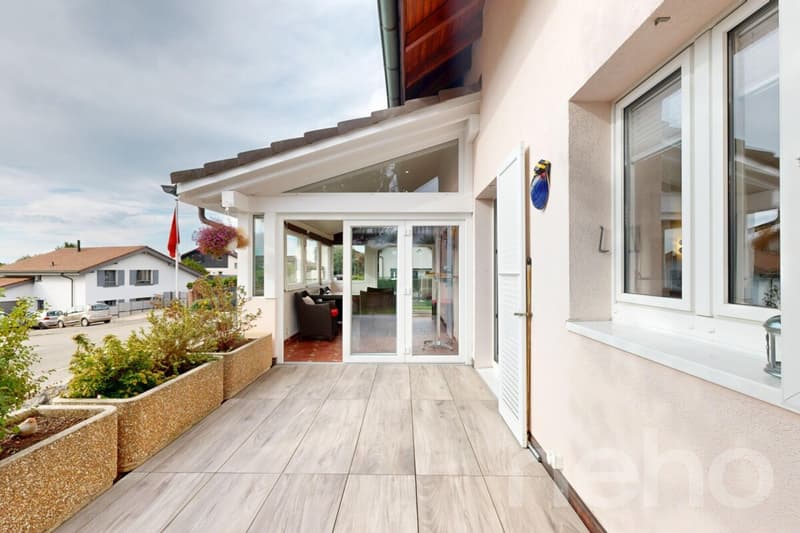 Maison 5.5 pcs lumineuse avec jardin, idéal famille (3)