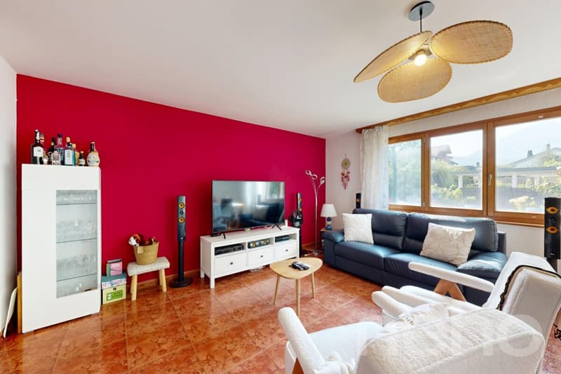 Villa individuelle à Vernayaz? espaces modulables, extérieur verdoyant (2)