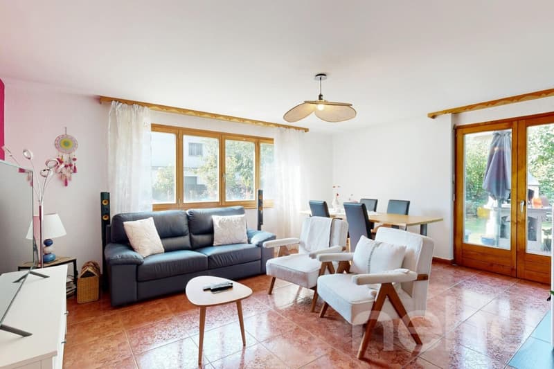 Villa individuelle à Vernayaz? espaces modulables, extérieur verdoyant (3)