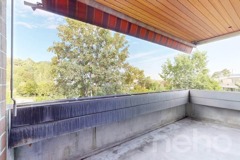 Gedeckter Balkon