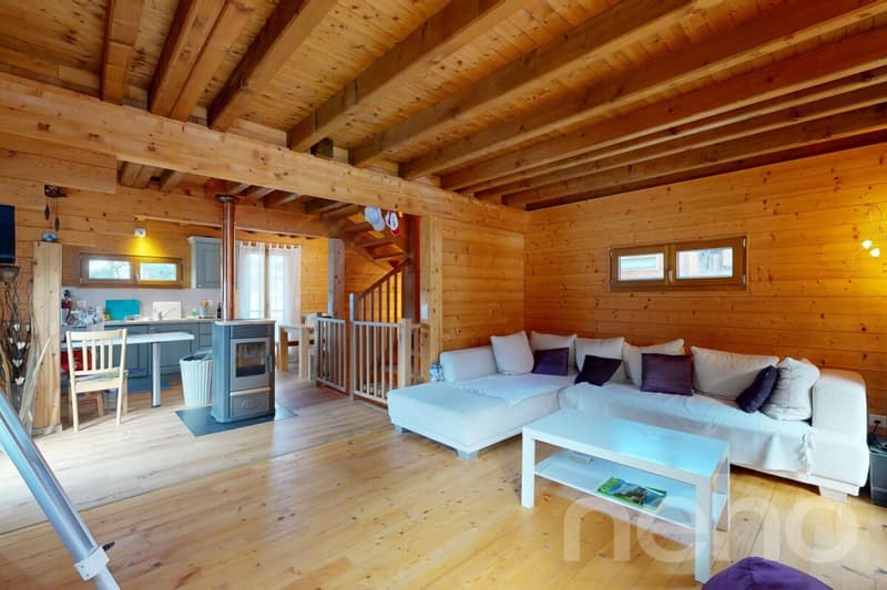 Évasion et sérénité dans un chalet proche de Vercorin (2)