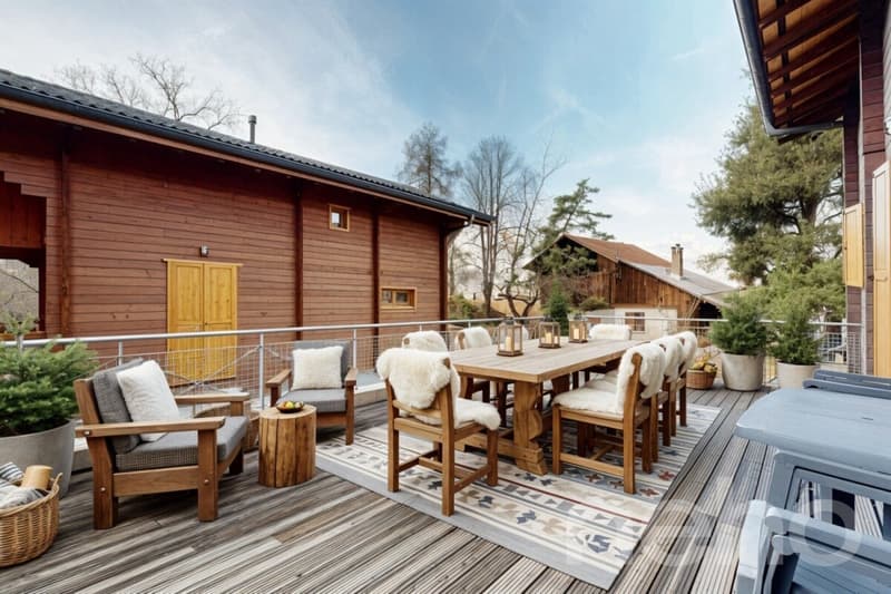 Évasion et sérénité dans un chalet proche de Vercorin (1)