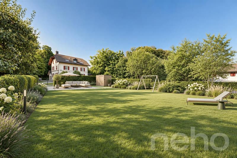 Maison Individuelle avec grand jardin (2)