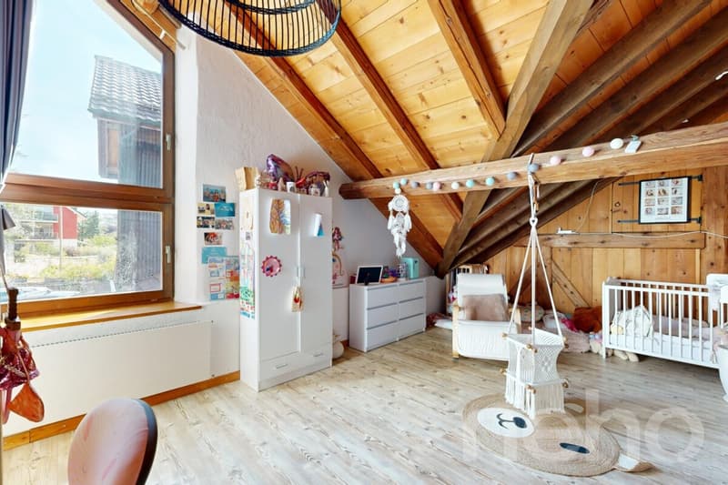 Maison de village de 1850 au cachet préservé, atelier de 185 m² (5)