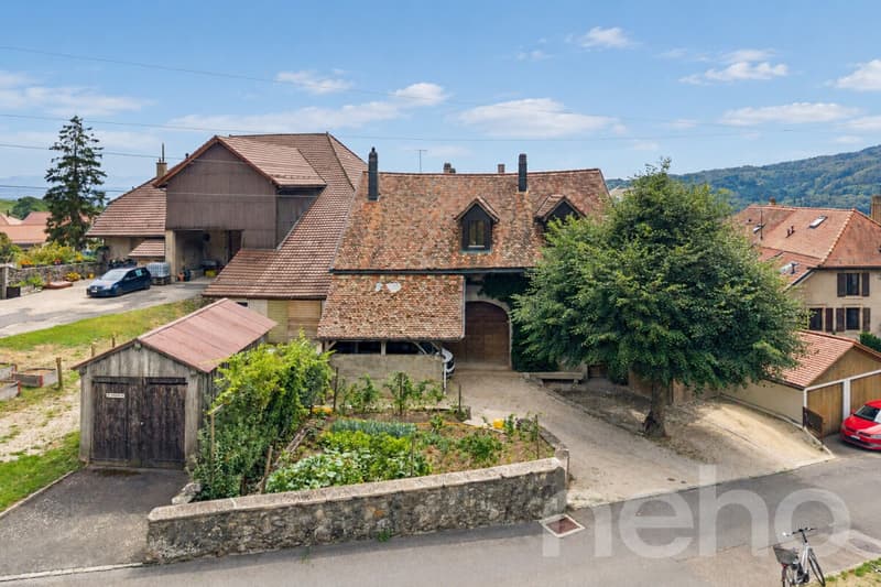 Maison de village de 1850 au cachet préservé, atelier de 185 m² (11)