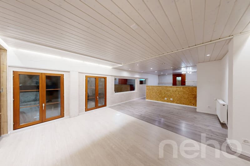 Maison de village de 1850 au cachet préservé, atelier de 185 m² (12)