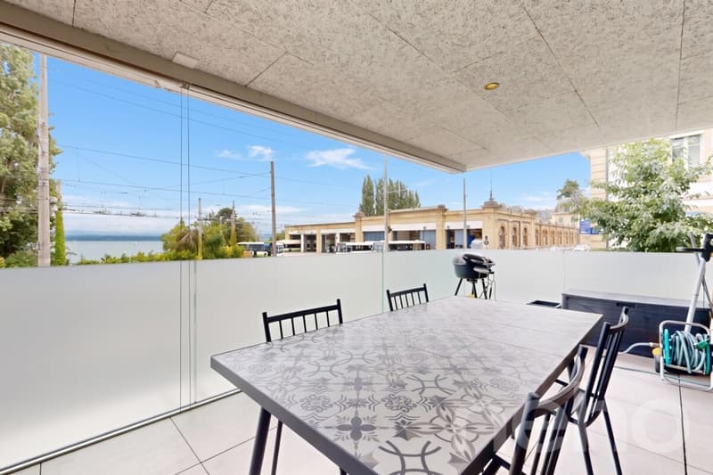 Appartement 4.5 pces, terrasse 36m2 au bord du lac (1)