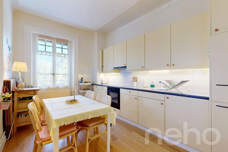 Charmant appartement de caractère à Chêne-Bourg (5)