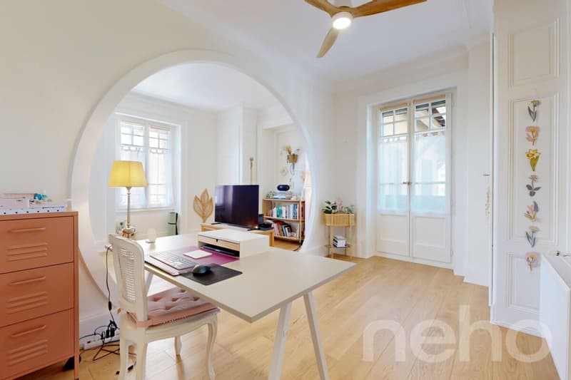 Charmant appartement de caractère à Chêne-Bourg (3)