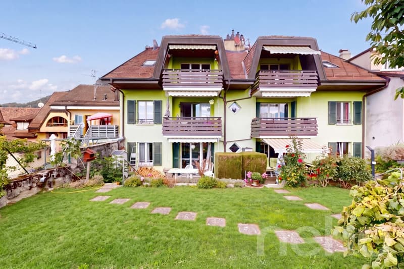 Duplex en attique avec vue lac panoramique à Blonay (11)