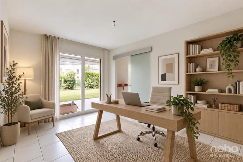 Rez-de-jardin 5,5 pièces à Morges, rénové, jardin privé (5)