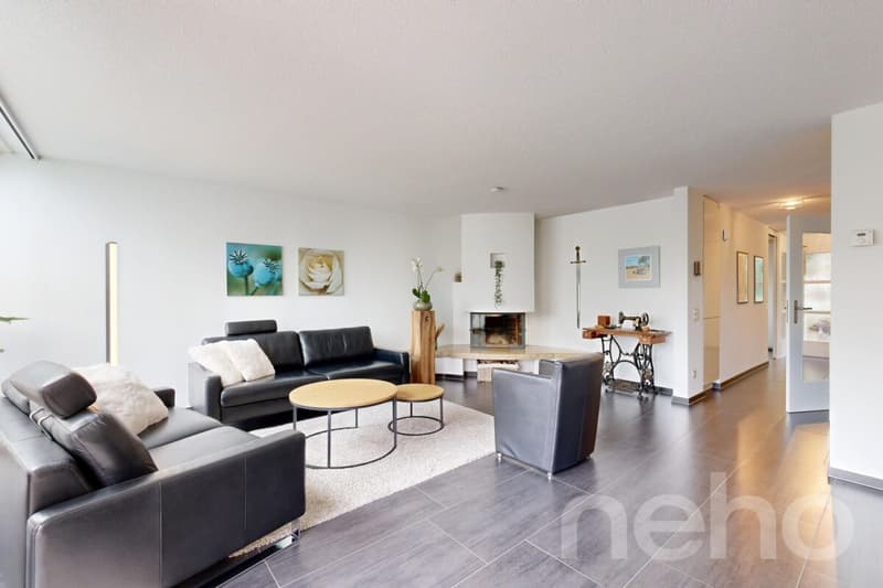 Groszügiges 5.5 Zimmer-Reihenhaus mit viel Platz in Birrhard (3)
