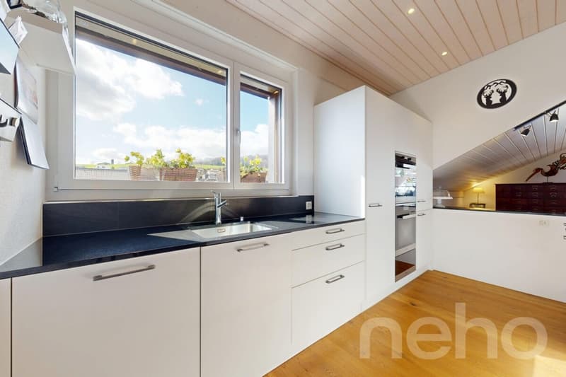 Exkl. 5.5-Attikawohnung 171 m2, Terrasse 50 m2 und Sauna von Klafs (4)