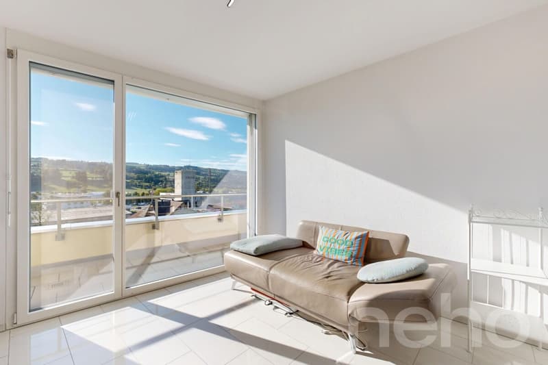 Traumhafte Attikawohnung mit Bergsicht und 58 m² Terrasse (7)