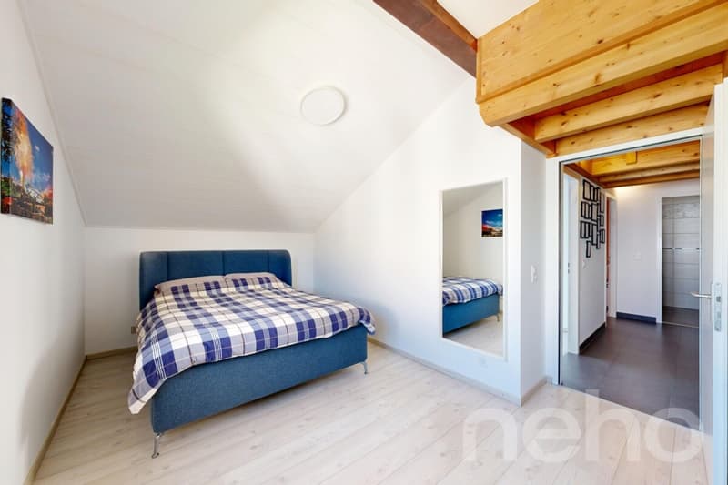 Duplex en attique rénové en Terre Sainte aux volumes généreux (11)