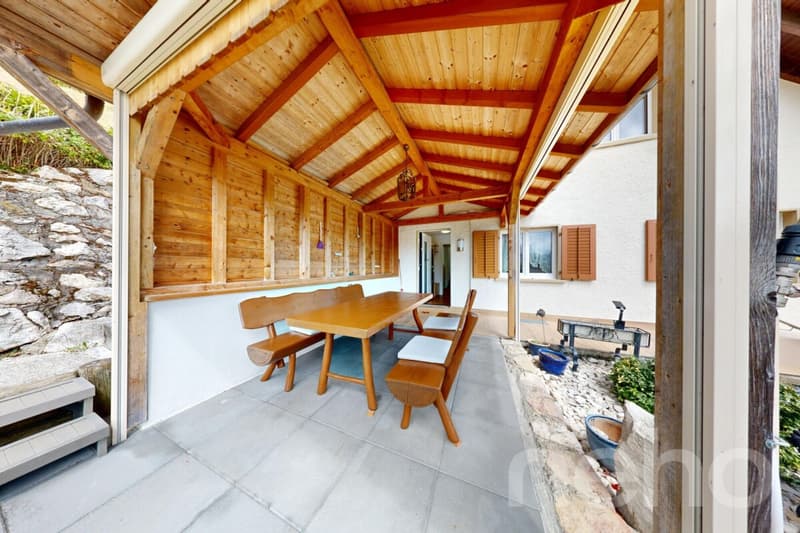 Einfamilienhaus mit viel Platz, Umschwung und freier Aussicht (12)
