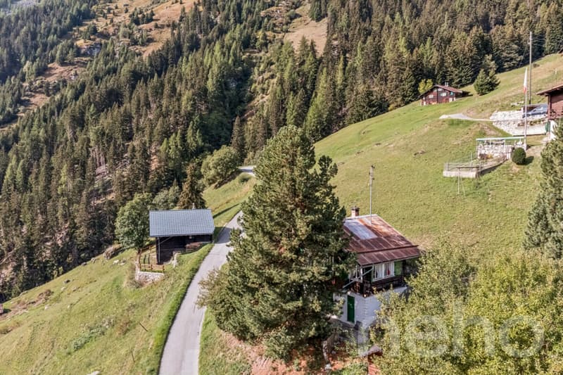 Mayen de caractère avec grand terrain à Hérémence. (3)
