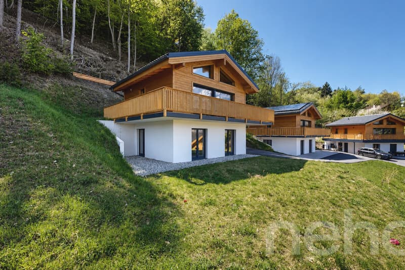 Exclusif: Chalet individuel de 2024 dans les hauts de Saxon (1)