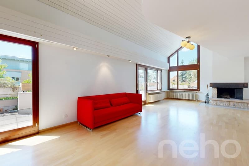 Grosszügige Attika Maisonette mit umlaufender Terrasse in Riehen (4)