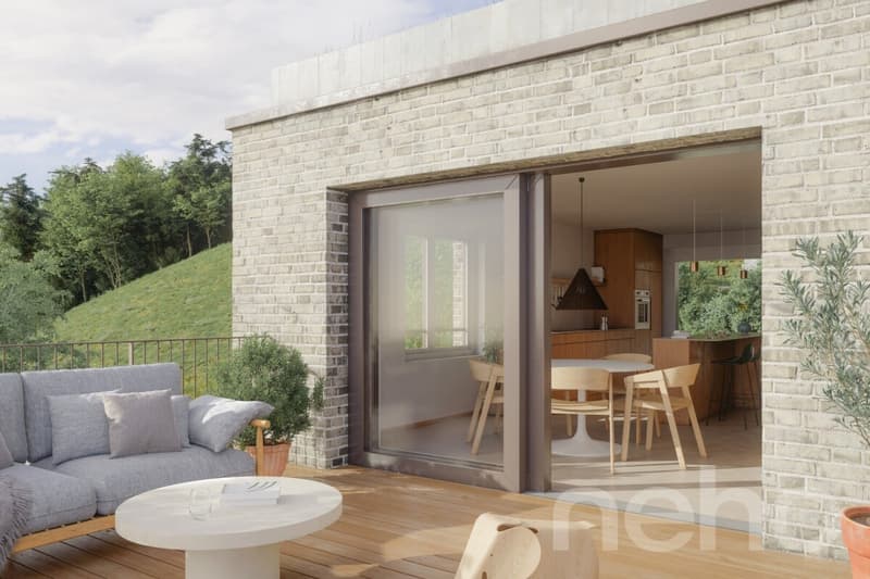 Villa mitoyenne de 5,5 pièces avec espaces extérieurs généreux (2)