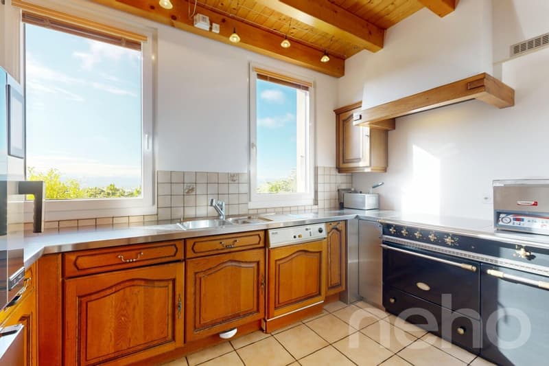 Maison individuelle avec grand jardin et vue dégagée proche d'Yverdon (3)