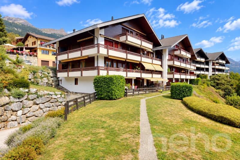 Magnifique 3.5 pièces en rez-de-jardin aux portes de Crans-Montana (1)