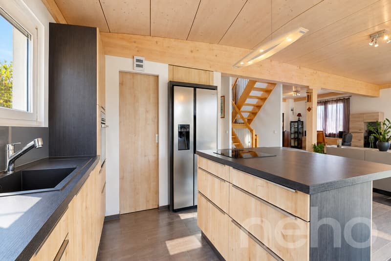 Villa familiale contemporaine avec jardin aux portes d?Estavayer (7)