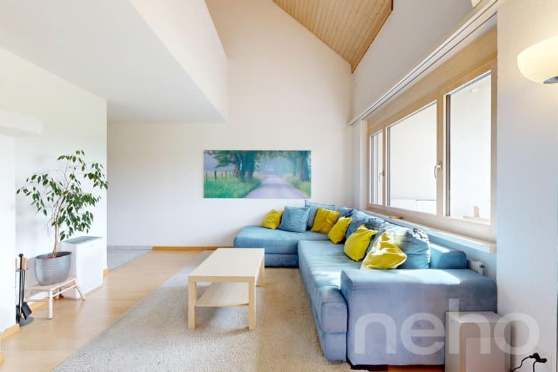 Schöne 6,5-Zimmer-Maisonette-Dachwohnung mit Terrassen und Aussicht (3)