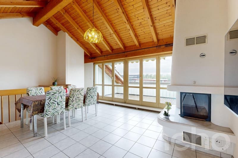 4-Zimmer-Duplexwohnung mit Terrasse und Cheminée (5)