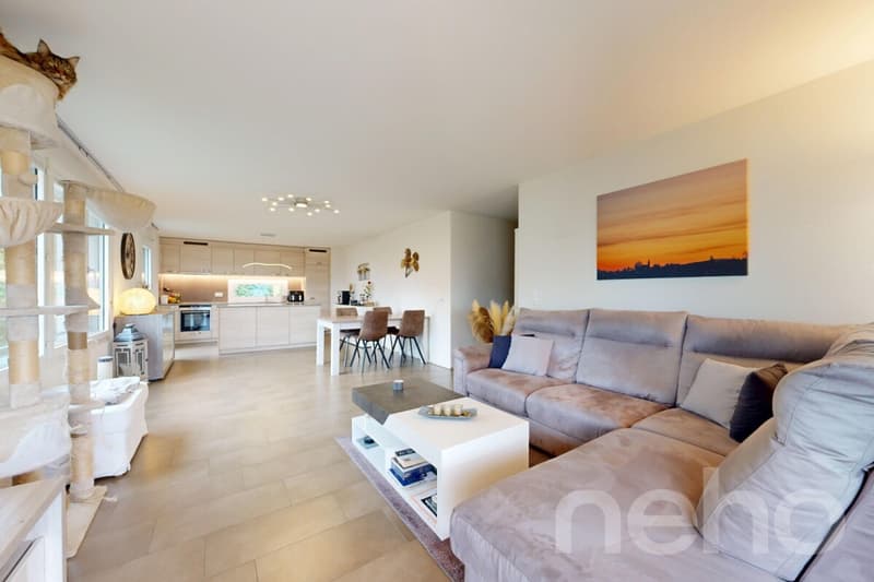 Appartement de 3.5 pièces avec vue dégagée à Gollion (1)