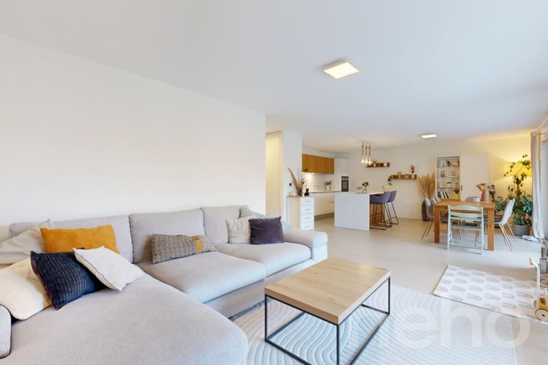 Appartement récent avec grande terrasse et jardin à Romanel (3)