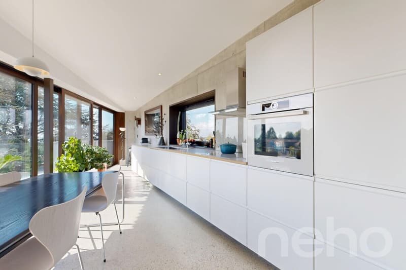 Magnifique appartement en attique au calme absolu à Chailly (10)
