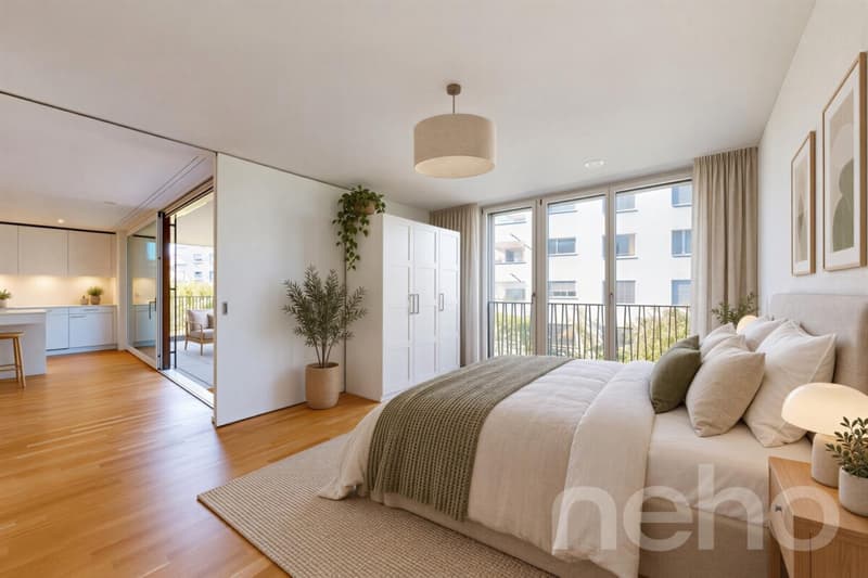 Grpsszügige 4.5 Zimmer-Wohnung mit 2 Balkonen in Lenzburg (4)