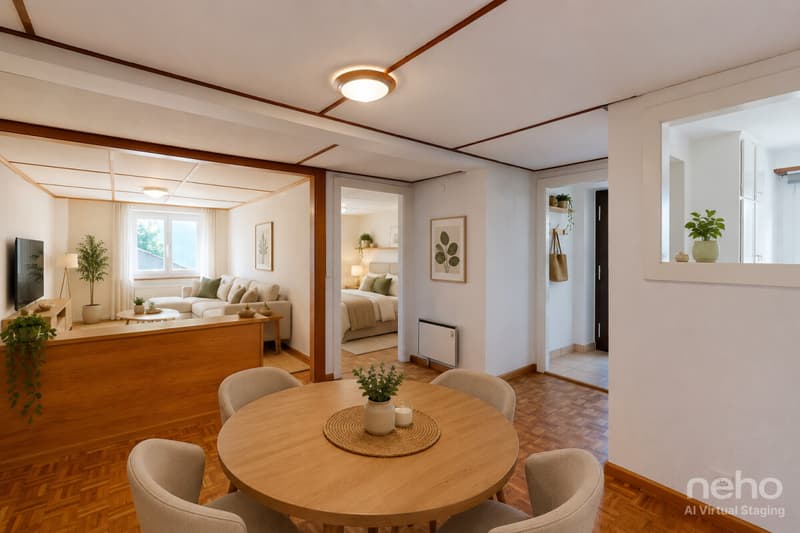 Appartement 2.5 pièces à Erde ? Calme absolu et fort potentiel (3)
