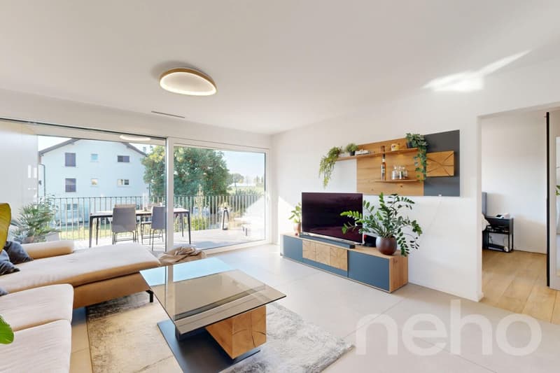 Appartement 3.5 pièces, suite parentale et grand balcon - Perroy (2)