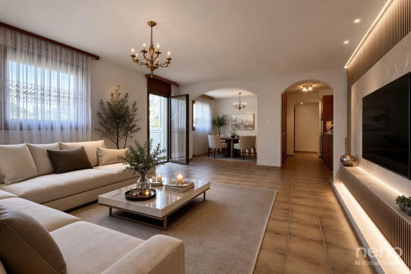 Exclusif: Lumineux appartement traversant de 3 chambres (2)