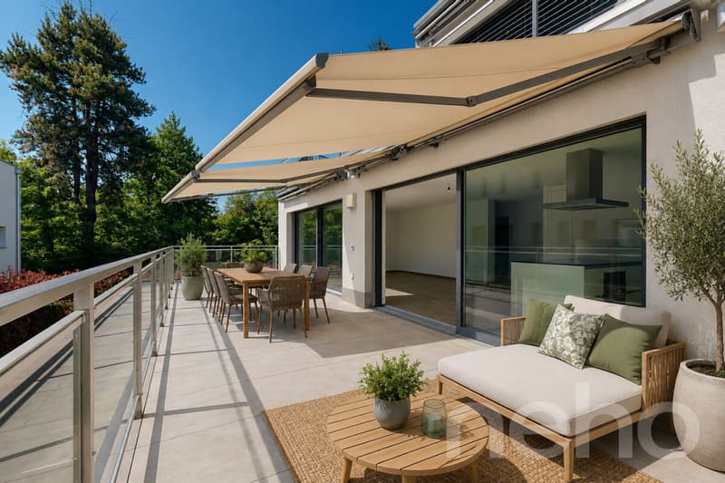Appartement avec grand terrasse - Proche du CHUV (1)