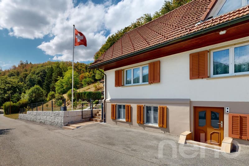 Einfamilienhaus mit viel Platz, Umschwung und freier Aussicht (11)
