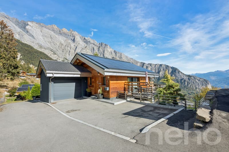 Superbe Chalet avec photovoltaïque 5.5 aux Mayens-de-Chamoson (4)