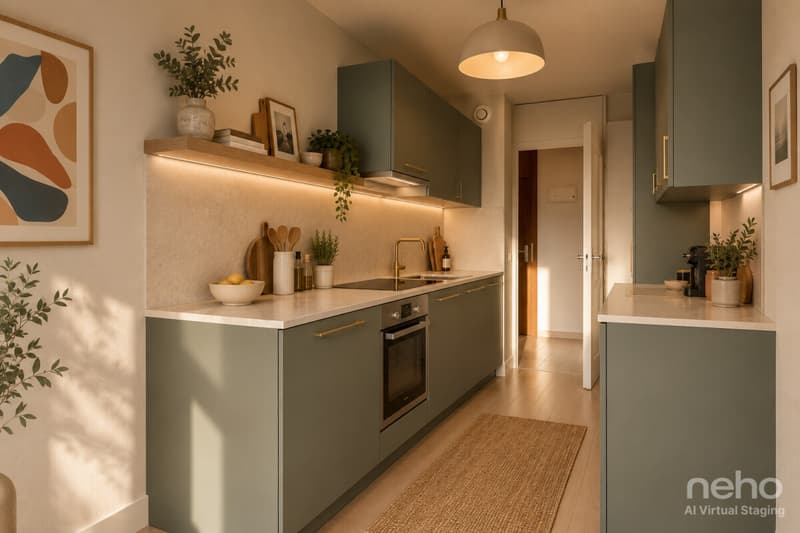 Attique de 3.5 pièces avec deux balcons, très bien placé (11)