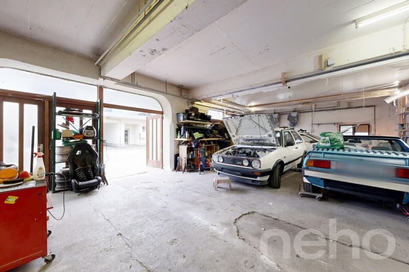 Immeuble: 2x 4,5 pcs + studio + grand garage et surface bureau (9)