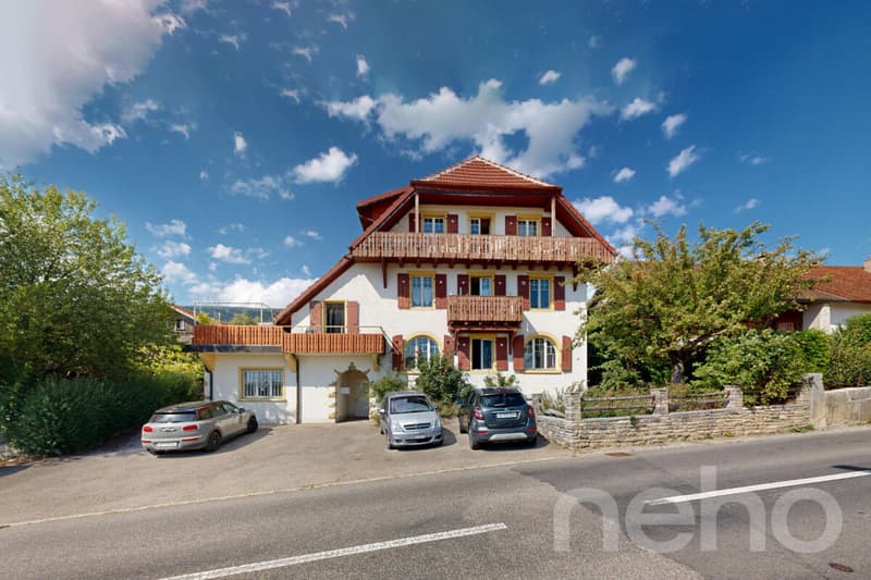 Immeuble de 4 appartements avec garage double et espace de stockage (2)