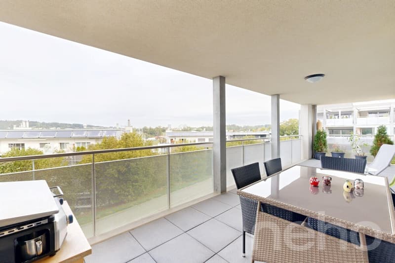 Lumineux 4.5p familial : terrasse 24m² & suite parentale (5)