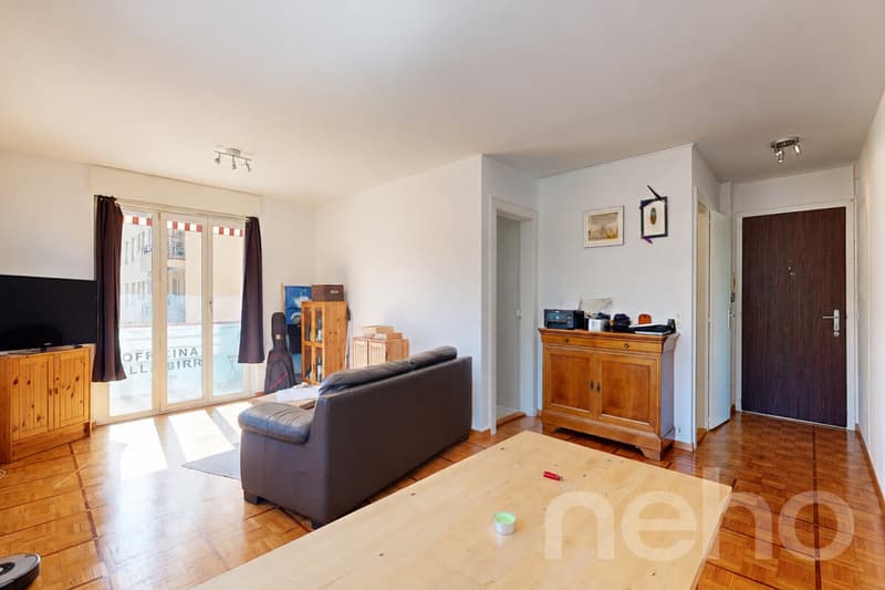 3 pièces prêt à vivre avec balcon plein sud à Nyon (10)
